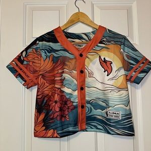 Women’s Cropped Illenium 2023 Ember Shores Jersey Size M